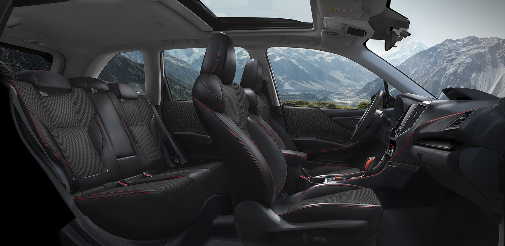 subaru forester interior